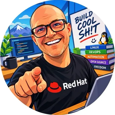Illustrated portrait of James Conway, Solutions Architect